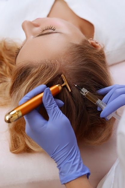 Mesotherapy nutrient infusion facial